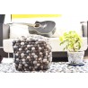 40x40x40cm Felt Stone Ball Pouf / Stool / Ottoman