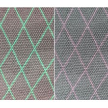 Cross Pattern Felt Ball Rug 2