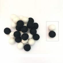 2cm Black and White Ball Package