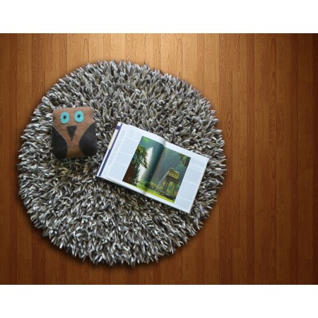 Luxurious Natural Felt Shag Rug