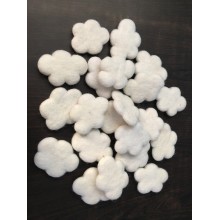 8x5cm Felt Cloud Shape 2