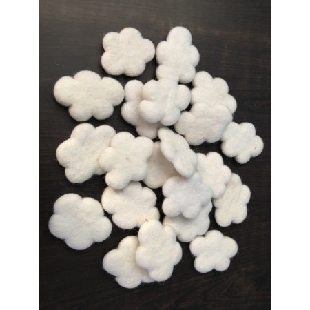 8x5cm Felt Cloud Shape