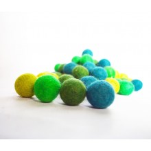 Evergreen Forest 2cm Felt Balls Package 2