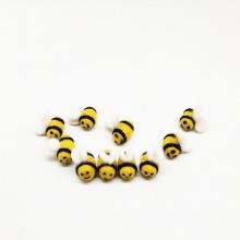 3cm Needle Felted Wool Bumblebee 2