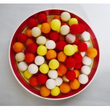 Blazing 2cm Felt Balls Package 2
