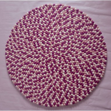 Lavender Prime Felt Rug