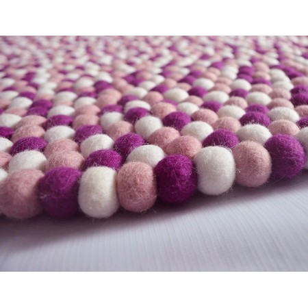 Lavender Prime Felt Rug