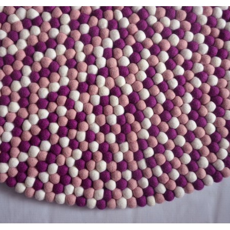Lavender Prime Felt Rug