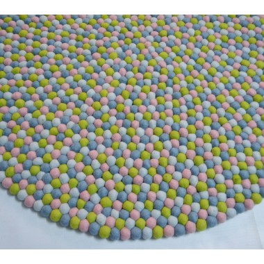 Zibruk Felt Ball Rug - 2014