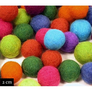 4000 pieces 2cm Felt Ball Package