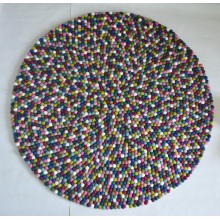 Combo Handmade Felt Ball Rug