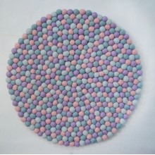 Clean Handmade Felt Rug 2