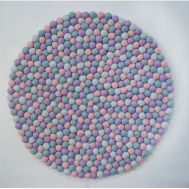 Clean Handmade Felt Rug