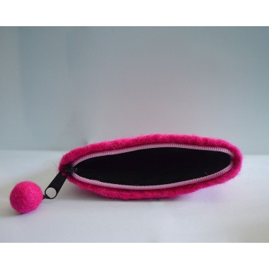 Plain Handmade Felt Purse