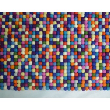 180x120cm Multicolored Rectangle Felt...