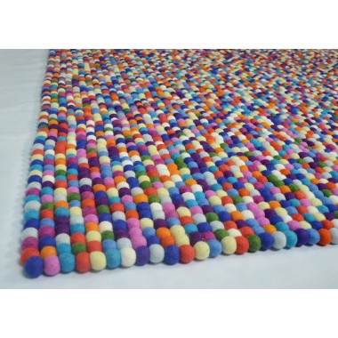 180x120cm Multicolored Rectangle Felt...