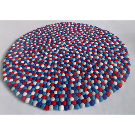 Elegant 4 color Felt Rug