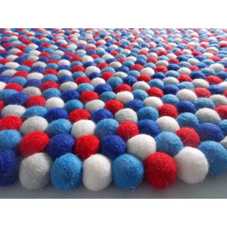 Elegant 4 color Felt Rug