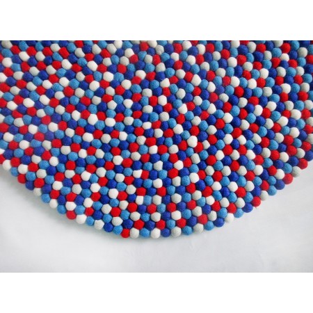 Elegant 4 color Felt Rug