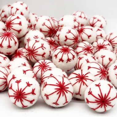 3cm Snowflake Design Ball 3cm Snowflake Design Ball