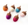 2cm Felt Wool Acorn