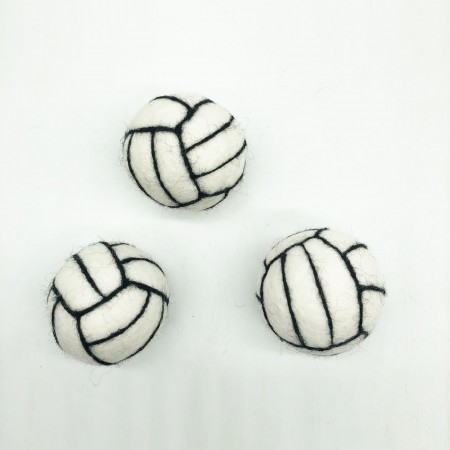 6cm/3cm Felt Baseball/ Basketball/ Soccer Ball/ Volleyball