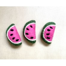 6cm Felt Watermelon Slice