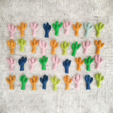 7-8cm Felt Wool Cactus