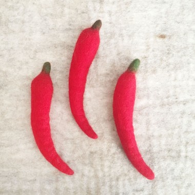 10cm Felt Pepper / Chilly