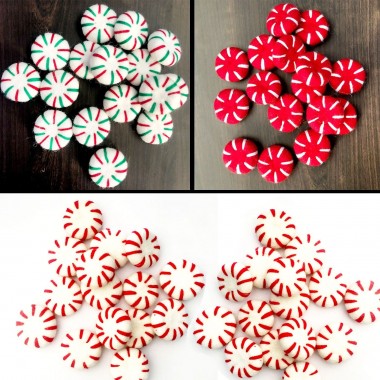 Felt Peppermint Candy | Christmas...